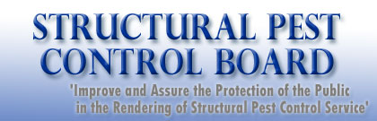 Click here to visit to the Structural Pest Control website